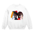 可愛いの買っチャイナ！のキョンシーになっチャイナ Crew Neck Sweatshirt