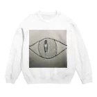 なナ7の目の奥に映るもの Crew Neck Sweatshirt