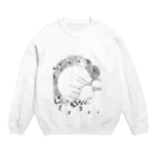 smore...≠のマッシュ。モノトーン Crew Neck Sweatshirt