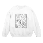 シカトコの乾杯コーギー Crew Neck Sweatshirt