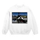 気ままに創作　よろず堂の武蔵小金井駅　いろどり Crew Neck Sweatshirt