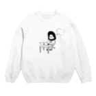 ひよこねこ ショップ 1号店のゴリラサラリーマン Crew Neck Sweatshirt