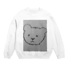 クサナギの手描きくまさん Crew Neck Sweatshirt