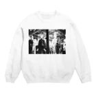 やぎゅのモノクロ３ Crew Neck Sweatshirt