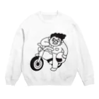 リーゼントおじさんの家のデートしない？ Crew Neck Sweatshirt