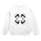 4614のロマン乙女 Crew Neck Sweatshirt