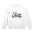 jicchiの行こうぜ！ Crew Neck Sweatshirt