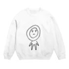 煮玉子ちゃんの煮玉子ちゃん Crew Neck Sweatshirt