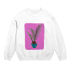 _payapaya_の植物の力を借りたい Crew Neck Sweatshirt