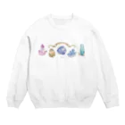 Giostraの5種の鉱物 Crew Neck Sweatshirt