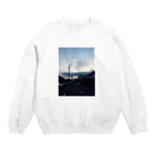 alpha8110の地元 Crew Neck Sweatshirt