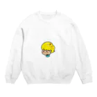 popokoroのえりあし寝癖君 Crew Neck Sweatshirt