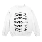 G-HERRINGのCOVIDー19  Crew Neck Sweatshirt