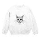 AtelierYAM2のThe face Crew Neck Sweatshirt