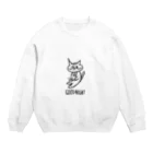 猫(gnp)の珈琲にうるさい猫 Crew Neck Sweatshirt