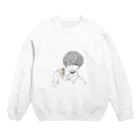 pikasoの精神安定剤印 Crew Neck Sweatshirt