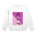 kotonoの幸せを引き寄せる色🍓 Crew Neck Sweatshirt