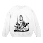 KNS designの不動明王 Crew Neck Sweatshirt