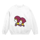 カワイーソー🀄️緑一色しか勝たん  麻雀グッズのやきいも2.0 Crew Neck Sweatshirt