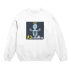 ちょりすけのナントカのネコと和解せよ Crew Neck Sweatshirt