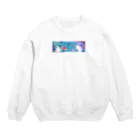 おにぎり先生のにょわにょわにょわん Crew Neck Sweatshirt