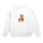 PokuStarの豚足をどうぞ Crew Neck Sweatshirt