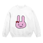 ラブベアーラブジャパンのうさ丸太 Crew Neck Sweatshirt