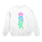 NIKORASU GOのゆめかわラブラ（Tシャツ・パーカー・グッズ・ETC） Crew Neck Sweatshirt