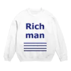 アメリカンベース の大金持ち Richman　裕福　幸福　しあわせ スウェット