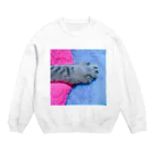 luckynyao2のlucky招きhand Crew Neck Sweatshirt