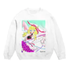 弓帝ᕱ⑅ᕱはLINE民のミリアサ【エニード】 Crew Neck Sweatshirt