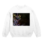 hiroki-naraの桜　サクラ　cherry blossom DATA_P_093_F Crew Neck Sweatshirt