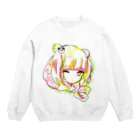 AKKY!のラーメンたべたい Crew Neck Sweatshirt