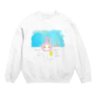 ツチヤヒトミの代々木には居場所があるかも Crew Neck Sweatshirt