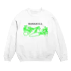 ダイナマイト87ねこ大商会の七草 Crew Neck Sweatshirt