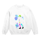 SHAKEのぱぴこ Crew Neck Sweatshirt