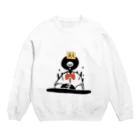 煙管のヒトメくん　zzz Crew Neck Sweatshirt