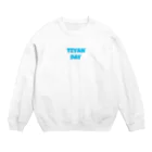 835EMIKOのTEYANDAY　みずいろ Crew Neck Sweatshirt