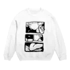 濱田のかわいい絵 Crew Neck Sweatshirt