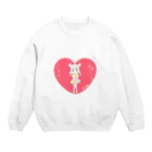 ふぁんしぃ★わぁるどのゆめかわうさぎ Crew Neck Sweatshirt