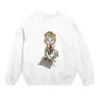 Rock catのCAT GIRL 通勤 Crew Neck Sweatshirt