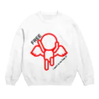 torifuのI want to be free!!! Crew Neck Sweatshirt