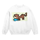 ダイナマイト87ねこ大商会のねこもぐらＮＺ Crew Neck Sweatshirt