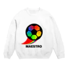 torifuのサッカーボール(マエストロ) Crew Neck Sweatshirt