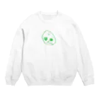 nanairogirlの２歳半の絵 くるりちゃん(仮) Crew Neck Sweatshirt