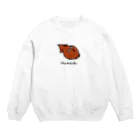 PokuStarのいかめし Crew Neck Sweatshirt