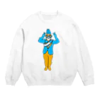 オモロ川だいすけグッズのセイシュン川 Crew Neck Sweatshirt