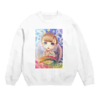 P.O.μのan earnest prayer  Crew Neck Sweatshirt