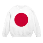 jimjimmeeの日の丸 Crew Neck Sweatshirt