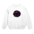 cosmicatiromの黒い感情 Crew Neck Sweatshirt